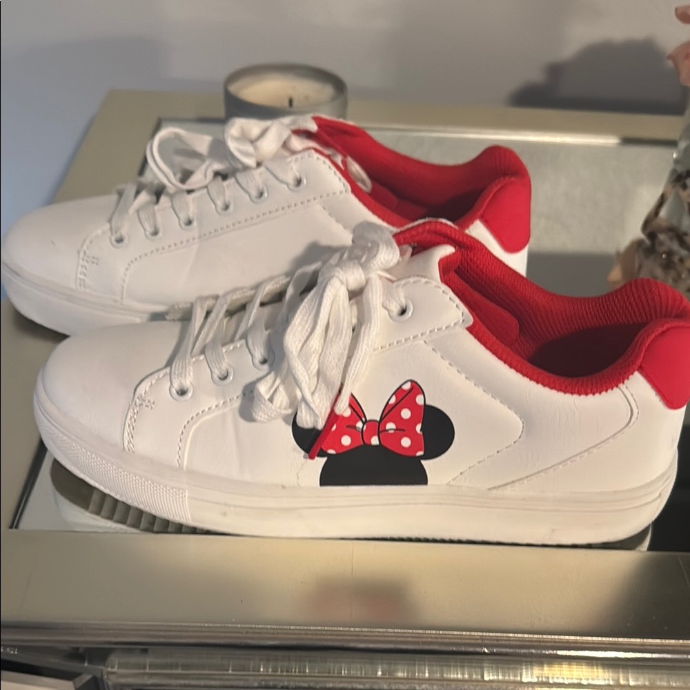 Disney women’s
 Shoes - White and Red